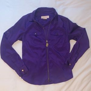 Michael Kors purple top